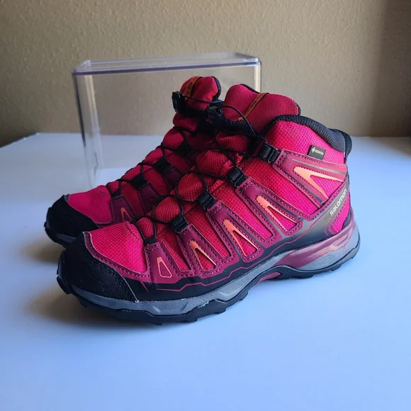 Salomon X-Ultra Mid GORE-TEX Hiking Shoes kids Youth size 6 - Picture 6 of 10
